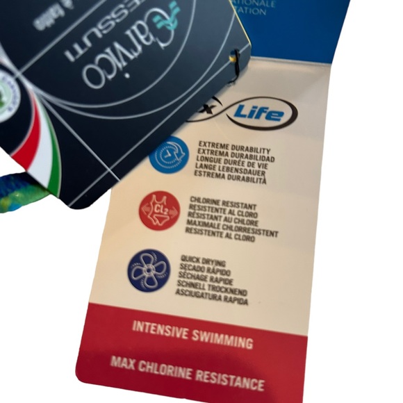 ARENA womens athletic training bikini swim bottoms drawstring front size 32 NWT - Picture 4 of 4